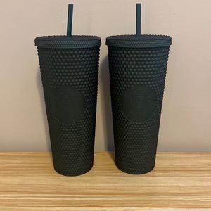 NWT Starbucks Studded Tumbler - Forest Green